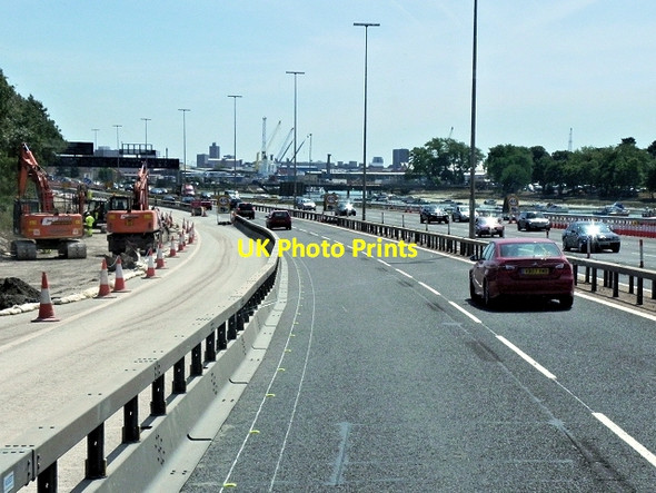 Photo 6"x4" Construction Work on the M275 Portsmouth\/SU6501 c2013