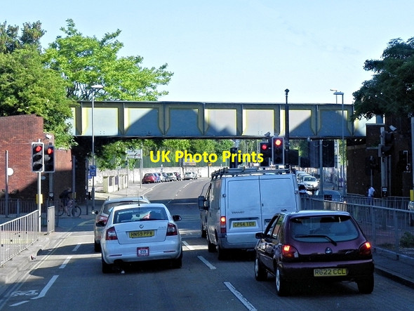 Photo 6"x4" Rail Bridge over Anglesea Road Portsmouth\/SU6501 c2013