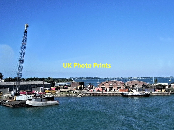 Photo 6"x4" Tipner Point Portsmouth\/SU6501 c2013
