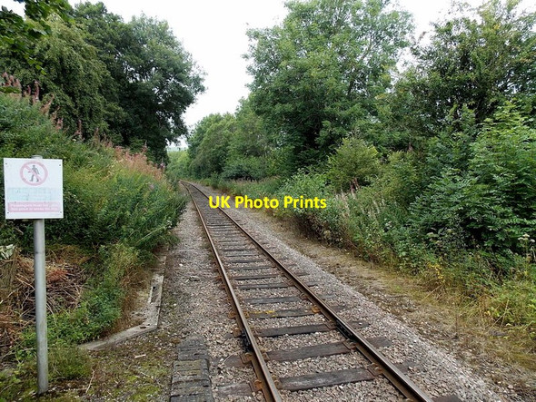 Photo 6"x4" This way to Knucklas from Llangynllo railway station Llangunllo c2013