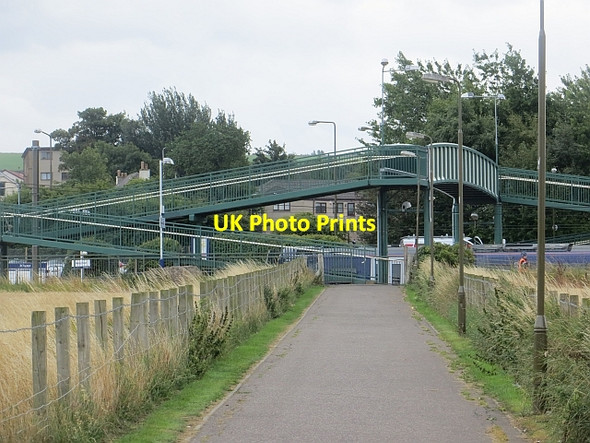 Photo 6"x4" Wallyford Station Musselburgh c2013