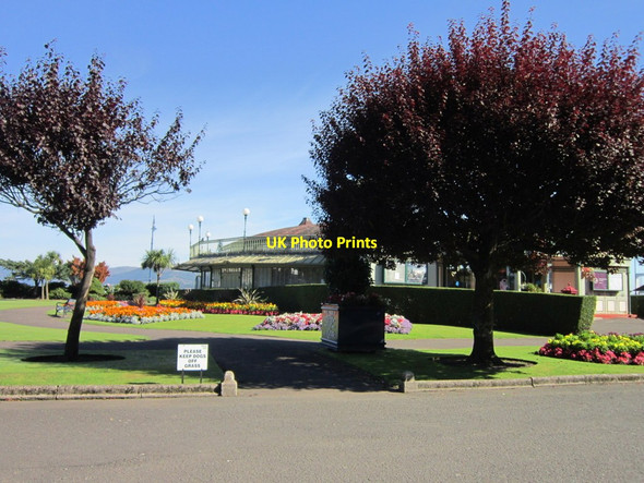 Photo 6"x4" Public gardens in Rothesay, Bute Rothesay c2013