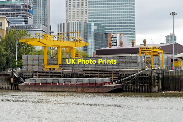 Photo 6"x4" Waste Management Quay at Blackwall Poplar\/TQ3780 c2013