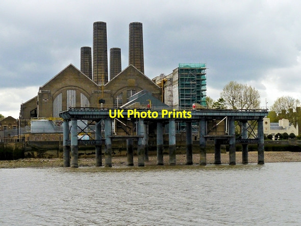 Photo 6"x4" London underground Electricity Generating Station, Greenwich Greenwich\/TQ3977 c2013