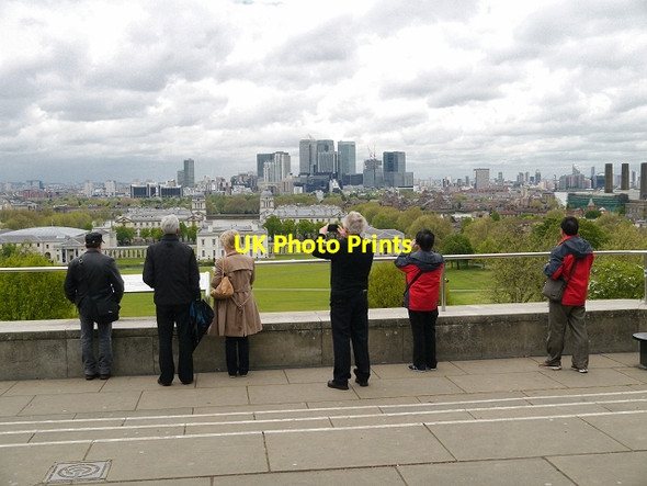 Photo 6"x4" Viewpoint over Greenwich Park Greenwich\/TQ3977 c2013