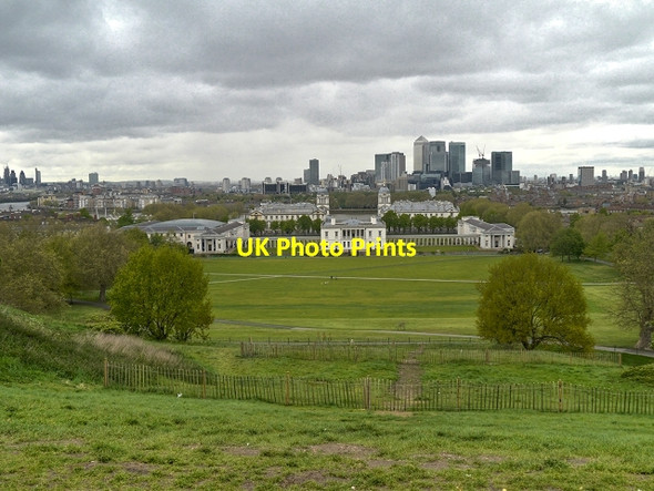 Photo 6"x4" Greenwich Park and the National Maritime Museum Greenwich\/TQ3977 c2013