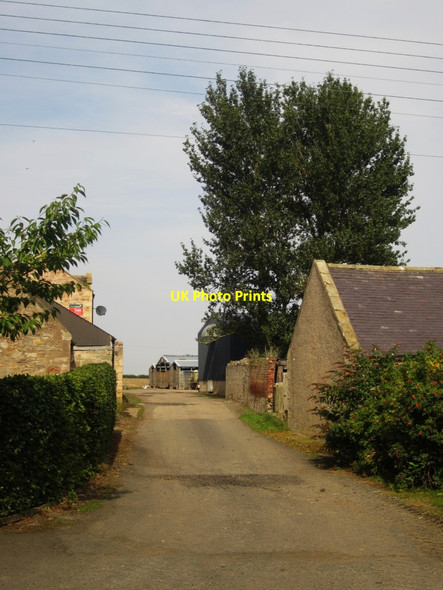 Photo 6"x4" Entrance to Bowsden East Farm Bowsden c2013