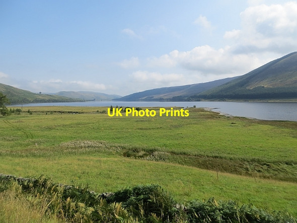 Photo 6"x4" Alluvial fan, St Mary's Loch Bowerhope c2013
