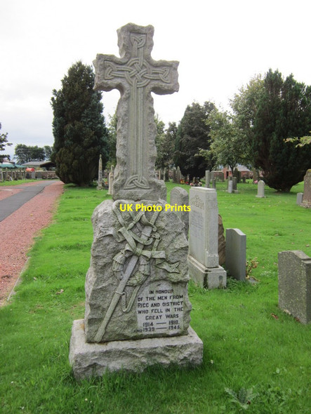 Photo 6"x4" The War Memorial at Rigg Gretna c2013