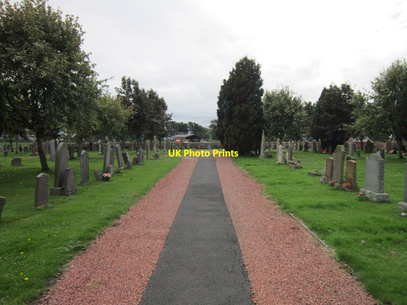 Photo 6"x4" Commonwealth War Graves at Rigg Gretna c2013