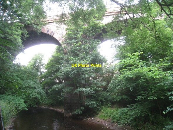 Photo 6"x4" Former railway viaduct over the Water of Leith Craigleith\/NT2374 c2013