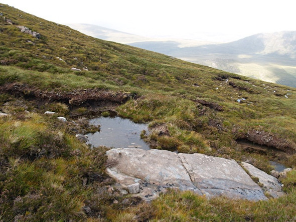 Photo 6"x4" Rockpool, Garbh Choire Mor Dundonnell c2008