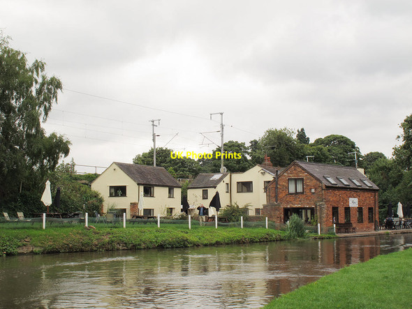 Photo 6"x4" Canalside buildings at Great Haywood Great Haywood c2013