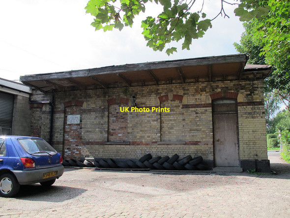 Photo 6"x4" Rear of former Wheelock station building Sandbach c2013