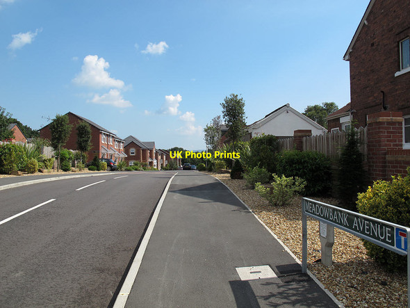 Photo 6"x4" Meadowbank Avenue, Wheelock  Sandbach c2013