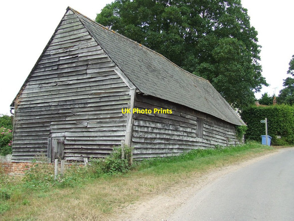 Photo 6"x4" Old Barn Thorington Street c2013