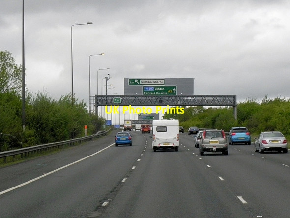 Photo 6"x4" A2 Watling Street, near Cobham Cobham\/TQ6768 c2013