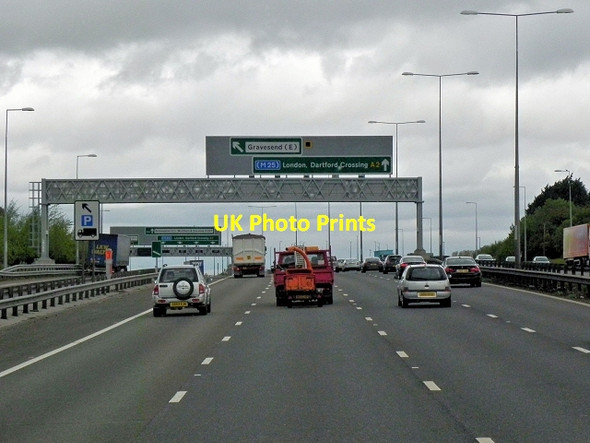 Photo 6"x4" Watling Street (A2) Shorne West c2013