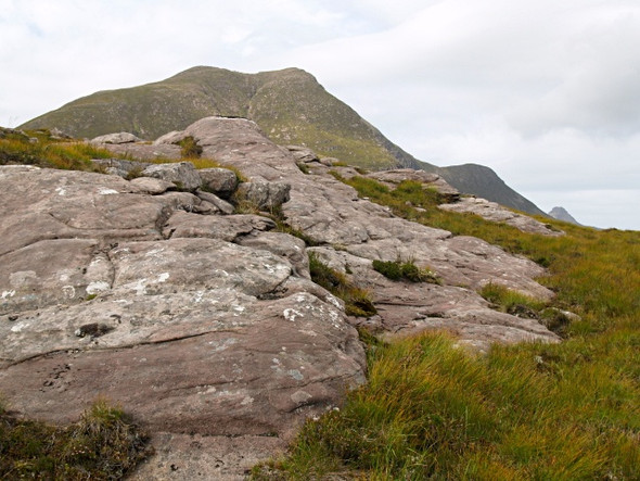 Photo 6"x4" Sandstone rocks on Creag Dhubh Creag Dhubh\/NC1508 c2008