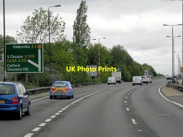 Photo 6"x4" Northbound A2, Eltham Eltham c2013