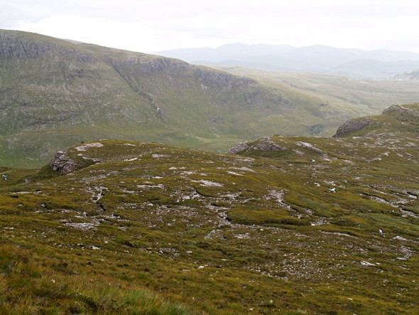 Photo 6"x4" Looking down on  Creag Dhubh from the slopes of Meall Dearg Creag Dhubh\/NC1508 c2008
