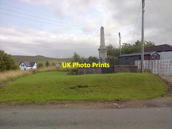 Photo 6"x4" War Memorial, Aultbea Drumchork\/NG8788 c2013