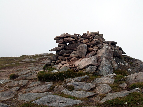 Photo 6"x4" Summit cairn, Cul Beag C\u00f9l Beag\/NC1408 c2008