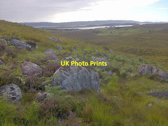 Photo 6"x4" Boulders on Slios Garbh Aultbea c2013