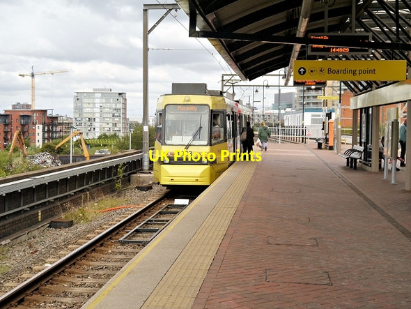 Photo 6"x4" Tram at Cornbrook Manchester c2013
