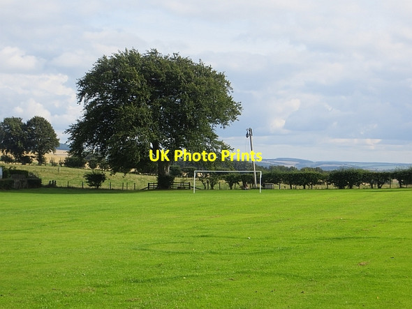 Photo 6"x4" Football pitch, Oxton Oxton\/NT4953 c2013