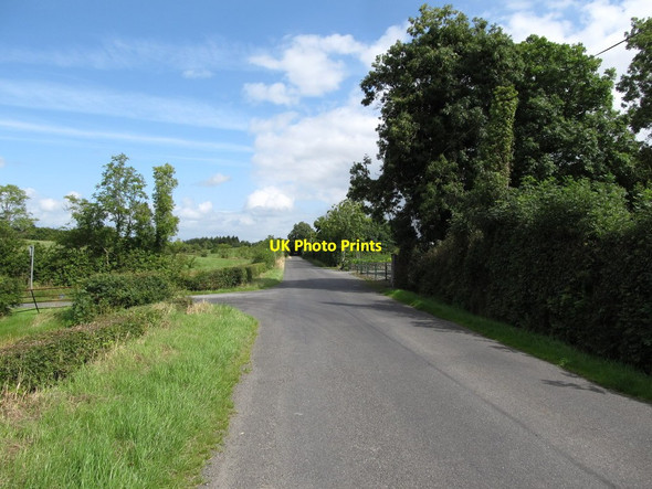 Photo 6"x4" Minor road junction on the L3505 Canningstown\/Shercock Road Drumeague c2013