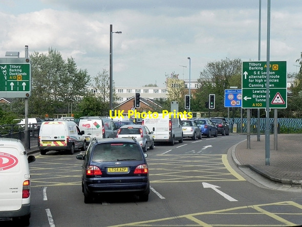 Photo 6"x4" A13 East India Dock Road Poplar\/TQ3780 c2013