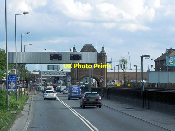 Photo 6"x4" A102 Blackwall Tunnel Approach Road Greenwich\/TQ3977 c2013