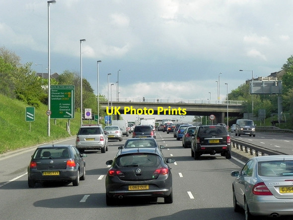Photo 6"x4" Charlton Road (B210) Crossing the A102 Greenwich\/TQ3977 c2013