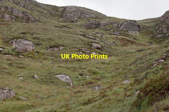 Photo 6"x4" Re-entrant near Glac Gharbh Badcaul\/NH0291 c2013