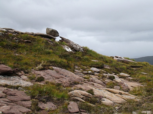 Photo 6"x4" Fickle finger of fate Allt Leathad Doire Ruaidhe c2008