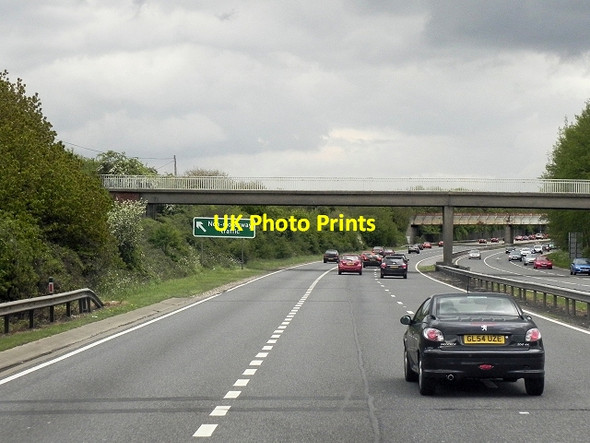 Photo 6"x4" Bridge over A20 Swanley\/TQ5168 c2013
