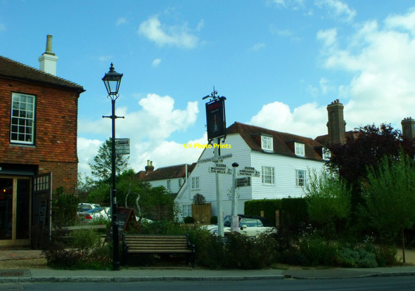 Photo 6"x4" Bus stop, Ticehurst Dale Hill\/TQ6930 c2013