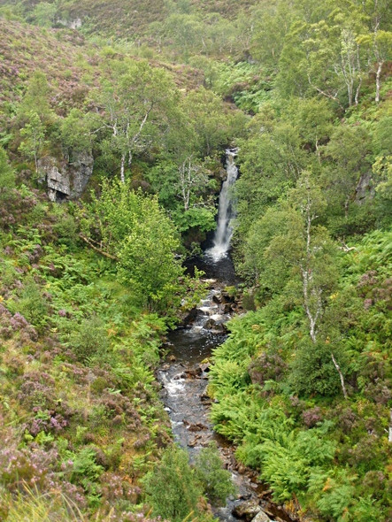 Photo 6"x4" Waterfall, Allt Liathdoire Allt Liathdoire c2008