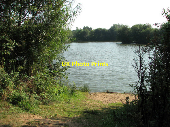 Photo 6"x4" Fishing platform on Broome Heath Broome\/TM3491 c2013