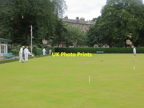Photo 6"x4" Meadows Croquet Club Edinburgh c2013