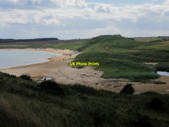 Photo 6"x4" Looking over Embleton Bay Low Newton-by-the-Sea c2013