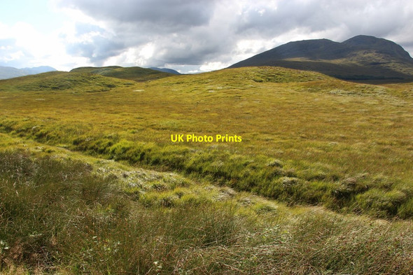 Photo 6"x4" Across the moors of the Black Mount An T\u00f2rr\/NN2945 c2013