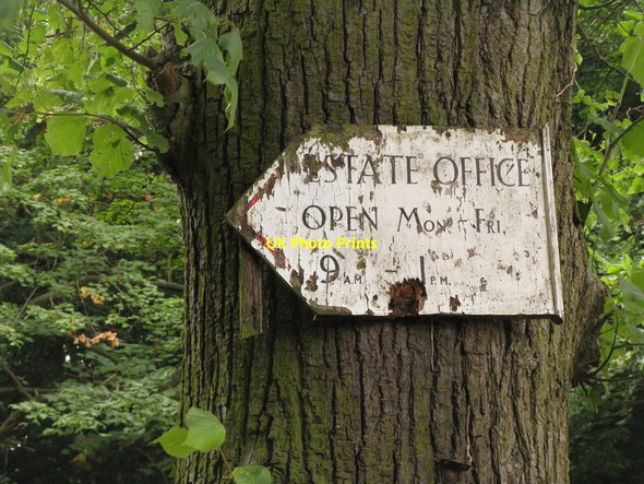 Photo 6"x4" The Estates Office entrance Clayton\/SE4507 c2013