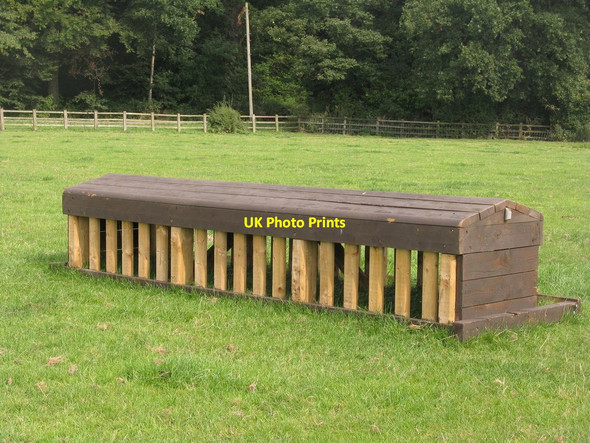 Photo 6"x4" Eventing jump Clayton\/SE4507 c2013