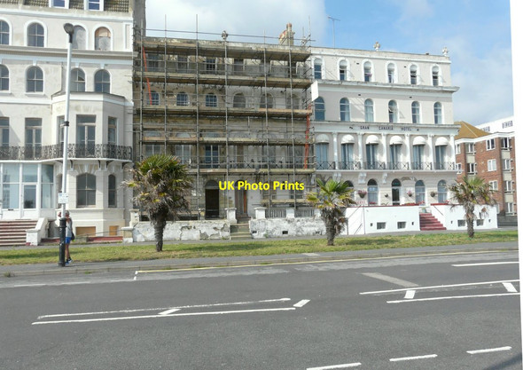 Photo 6"x4" 6, Marine Parade undergoing renovation Folkestone c2013