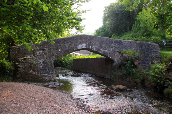 Photo 6"x4" West Luccombe Packhorse Bridge West Luccombe c2013