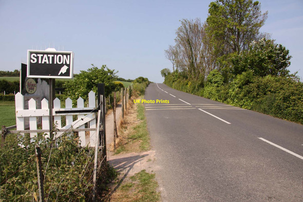 Photo 6"x4" Doniford Road by Doniford Halt station Watchet c2013