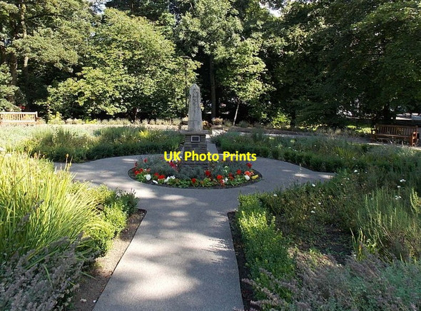 Photo 6"x4" Garden of Remembrance, Bedwellty Park, Tredegar Tredegar c2013