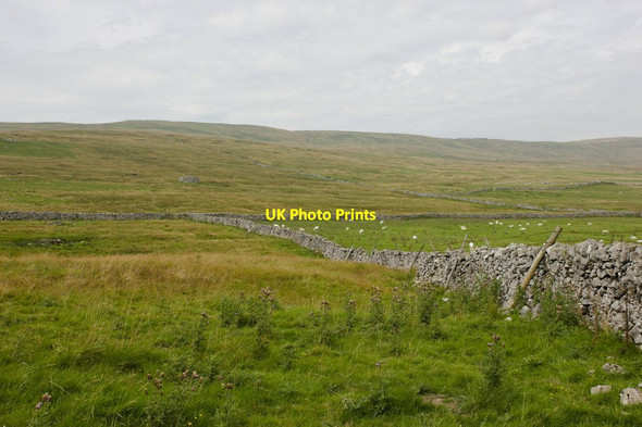Photo 6"x4" Dry Stone Wall, Stangill Fell Water Houses\/SD8867 c2013